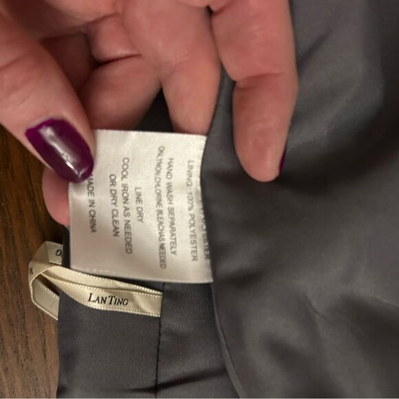 NWT Women's 3 Piece Jacket and Camisole Over Pant grey size 26 W - Picture 16 of 16